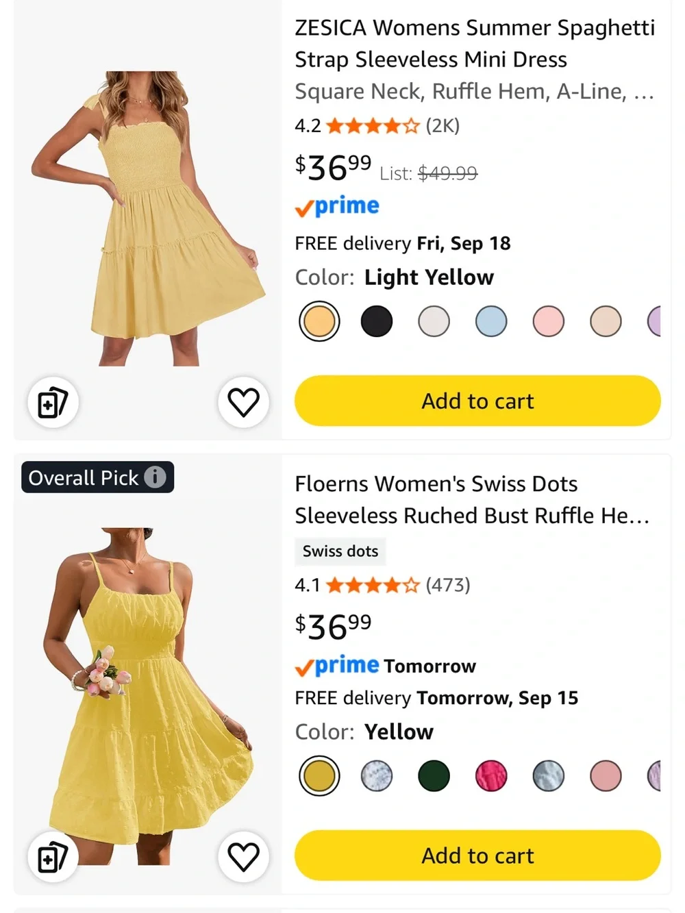 Old Navy soft yellow